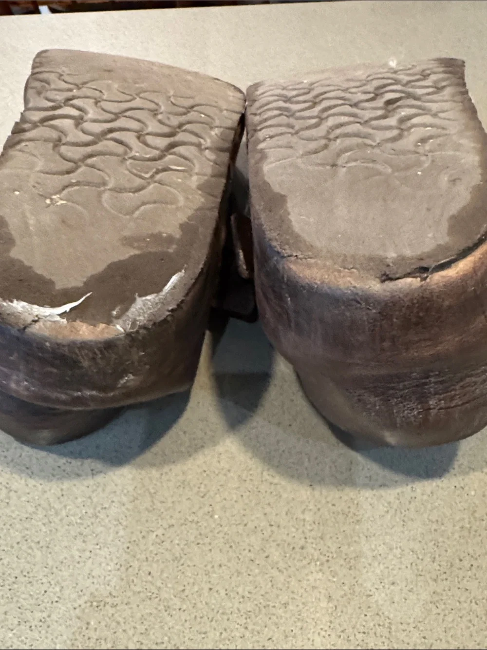 Birkenstock London Men's Brown Oiled Leather Clogs, Size 43 (10-11)
